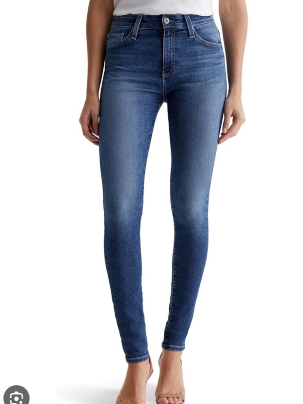 Hudson Collette Midrise Skinny Jeans